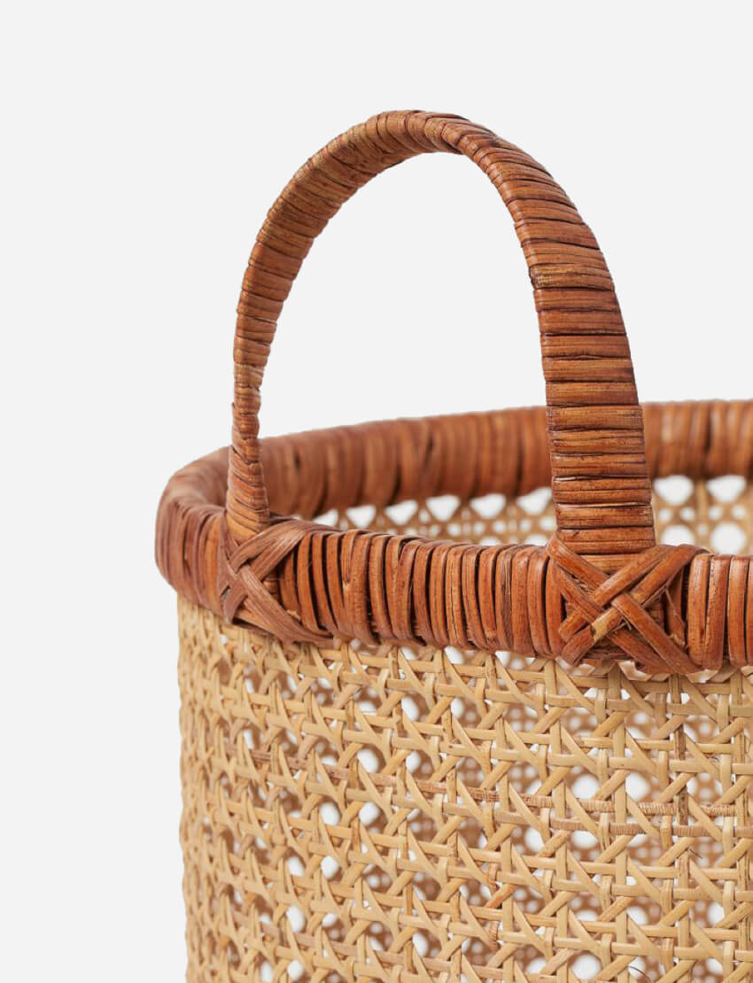 سلة الروطان | Rattan Basket