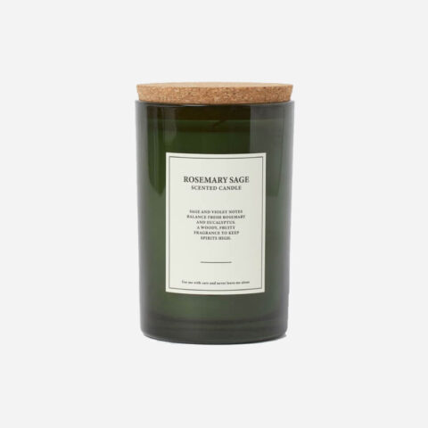 شمعة معطرة كبيرة بغطاء من الفلين | Large Cork-lid Scented Candle